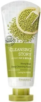 Welcos Пенка для умывания Cleansing Story Foam Cleansing Mung Beans 120 мл