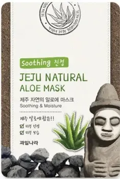 Welcos Маска для лица Jeju Natural Aloe Mask 20 мл