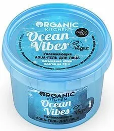 Organic Kitchen Aqua-гель для лица увлажняющий Ocean vibes 100 мл