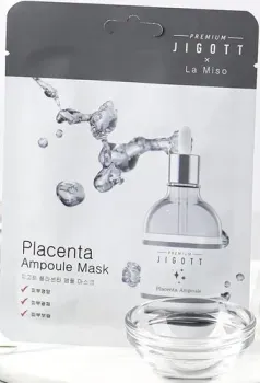 Jigott Маска ампульная La Miso Premium с фитоплацентой 27 мл