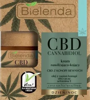 Bielenda Крем для лица CBD Cannabidiol из семян конопли 50 мл