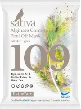 Sativa Маска для лица альгинатная Моделирующая №109