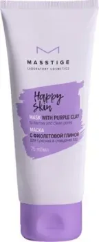 Masstige Маска для лица с фиолетовой глиной Happy Skin 75 мл