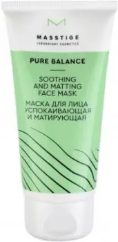 Masstige Маска для лица успокаивающая и матирующая Pure Balance 50 мл