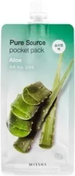 Missha Ночная маска для лица Pure Source Pocket Pack Aloe 10 мл