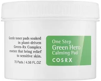 Cosrx Пэды для лица One Step Green Hero Calming Pad 70 шт