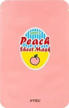 A'Pieu Тканевая маска увлажняющая Sweet Peach Sheet Mask 23 г
