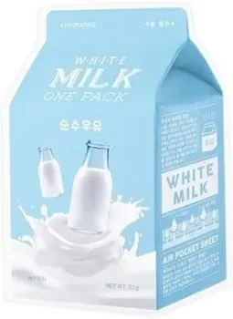 A'Pieu Тканевая маска увлажняющая White Milk One-Pack (Hydrating) 21 г