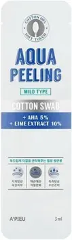 A'Pieu Палочка-пилинг для лица Aqua Peeling Cotton Swab Mild 3 г