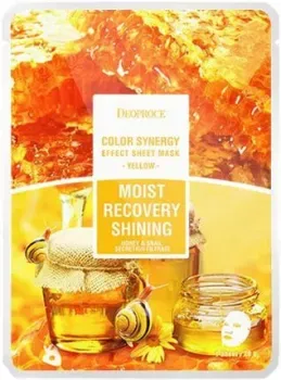 Deoproce Тканевая маска Color Synergy Effect Sheet Mask Yellow 20 г
