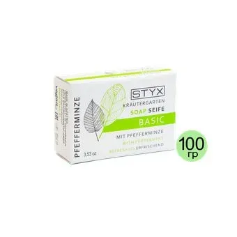 STYX Naturcosmetic Натуральное косметическое мыло Мята