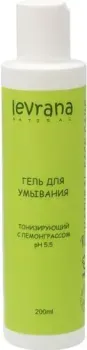 Levrana Гель для умывания Тонизирующий с лемонграссом 200 мл