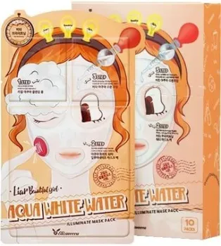 Elizavecca Aqua White Water Illuminate Mask Pack 25 мл