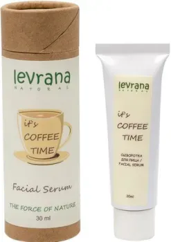 Levrana Сыворотка для лица с кофеином «It`s coffee time»