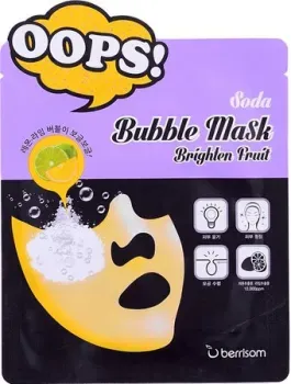 Berrisom Soda Bubble Mask Brighten Fruit