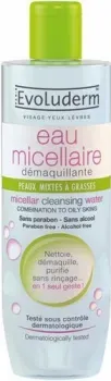 Evoluderm Micellar Cleansing Water to Oily Skins