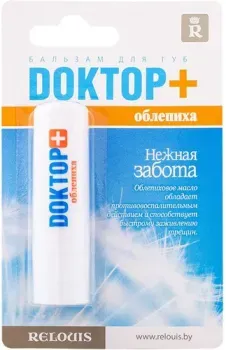 Relouis Бальзам для губ Доктор+ Облепиха