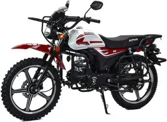 Motoland Альфа RS Forester 11 (LM48-B) 18/18 (A) (белый/красный)