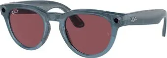 Ray-Ban Meta HeadLiner RW4009 (синий прозрачный/красный)