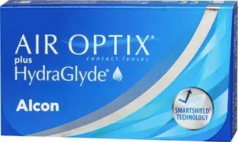 Air Optix Plus HydraGlyde Sph+1.00 R8.6 D14.2 (3шт)