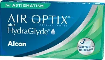 Air Optix For Astigmatism Hydraglyde Sph-6.50 cyl-2.25 ax180 R8.7
