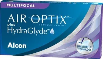 Air Optix Plus HydraGlyde Multifocal Sph -9.00 HI ADD +2.5 R8.6 (3шт)