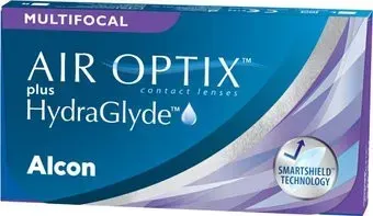 Air Optix Plus HydraGlyde Multifocal Sph +3.75 HI ADD +2.5 R8.6 (3шт)