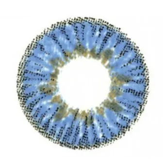 Hera Elegance Blue Sph -2.5 дптр 8.6 мм (синий)