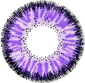Hera Classic Violet Sph -0 дптр 8.6 мм (фиолетовый)
