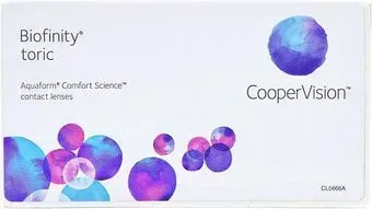 CooperVision Biofinity AST Sph CYL-1.25 ax090 -0.00 дптр 8.7 мм (1 шт)