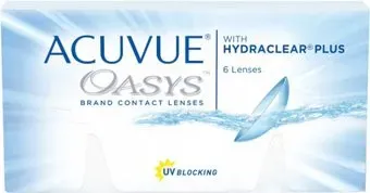 Acuvue Oasys with Hydraclear Plus +6 дптр 8.4 мм