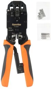 Hyperline HT-2008AR (черный/оранжевый)