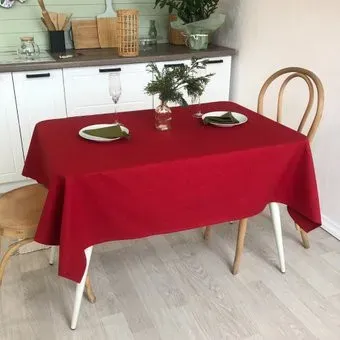 ОМурМебель 180x150см прямоугольная (красный)