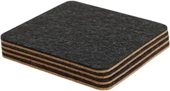 Shevdesk Shev Desk Coasters (4 шт, темный)