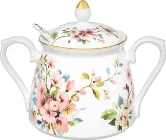 Elan Gallery Яблоневый цвет на белом New Bone China 420787