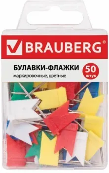 BRAUBERG Флажки маркировочные 221537 (50шт)