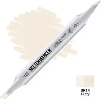 Sketchmarker Двусторонний BR14 SM-BR14 (шпатлевка)