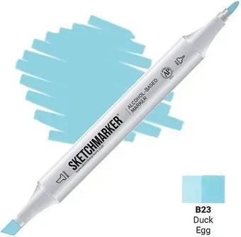 Sketchmarker Двусторонний B23 SM-B23 (утиное яйцо)