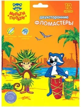 Мульти-пульти Енот в Бразилии WP_10742 (12 цветов)