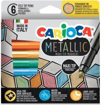Carioca Metallic 43161 (6 цв)