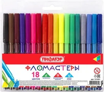 Пифагор 151091 (18 шт)