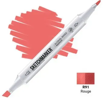 Sketchmarker Двусторонний R91 SM-R91 (румяна)