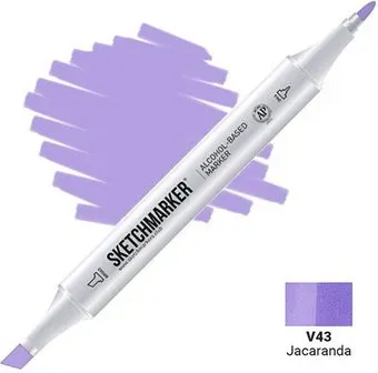 Sketchmarker Двусторонний V43 SM-V43 (жакаранда)