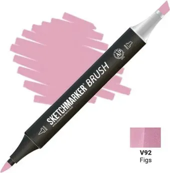 Sketchmarker Brush Двусторонний V92 SMB-V92 (инжир)