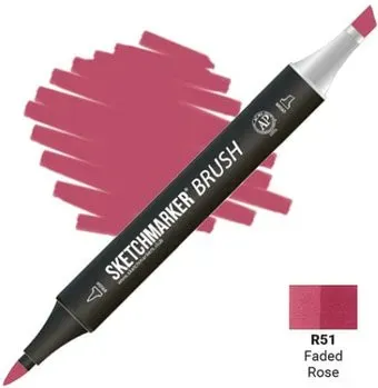 Sketchmarker Brush Двусторонний R51 SMB-R51 (увядшая роза)