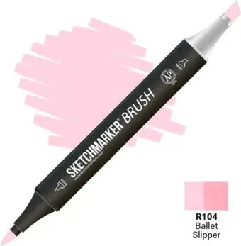 Sketchmarker Brush Двусторонний R104 SMB-R104 (пуанты)