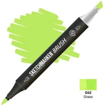 Sketchmarker Brush Двусторонний G62 SMB-G62 (трава)