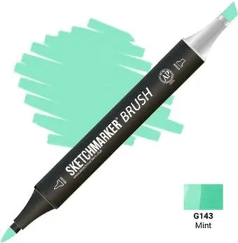 Sketchmarker Brush Двусторонний G143 SMB-G143 (мята)
