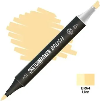 Sketchmarker Brush Двусторонний BR64 SMB-BR64 (лев)