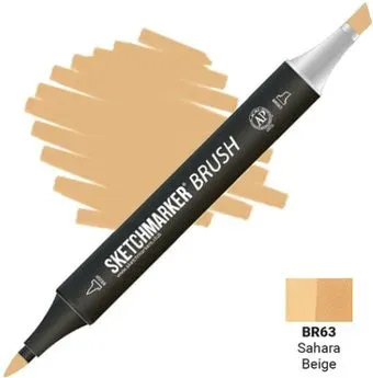 Sketchmarker Brush Двусторонний BR63 SMB-BR63 (сахара)